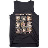 Cute Ghost Physical Therapy PT Physical Therapist Halloween Tank Top