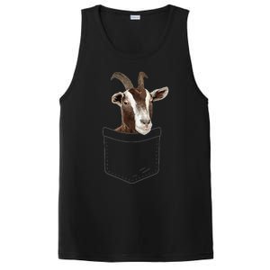 Cool Goat Pocket Goat Whisperer Farm Animal PosiCharge Competitor Tank