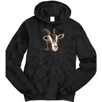 Cool Goat Pocket Goat Whisperer Farm Animal Tie Dye Hoodie