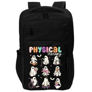 Cute Ghost Physical Therapy PT Physical Therapist Halloween Impact Tech Backpack