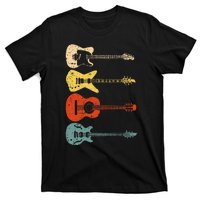 Cool Guitar Players Art Vintage Acoustic Guitarist T-Shirt