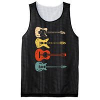 Cool Guitar Players Art Vintage Acoustic Guitarist Mesh Reversible Basketball Jersey Tank