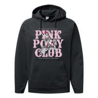 Cute Girl Pony Club IM Gonna Keep On Dancing Performance Fleece Hoodie