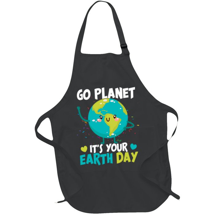 Cute Go Planet It's Your Earth Day Apron