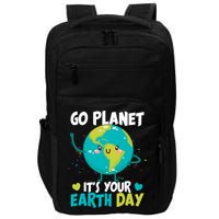 Cute Go Planet It's Your Earth Day Impact Tech Backpack