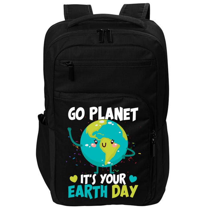 Cute Go Planet It's Your Earth Day Impact Tech Backpack