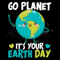 Cute Go Planet It's Your Earth Day Impact Tech Backpack