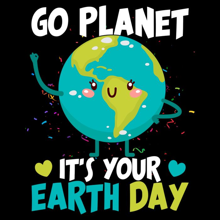 Cute Go Planet It's Your Earth Day Polo
