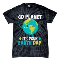 Cute Go Planet It's Your Earth Day Tie-Dye T-Shirt