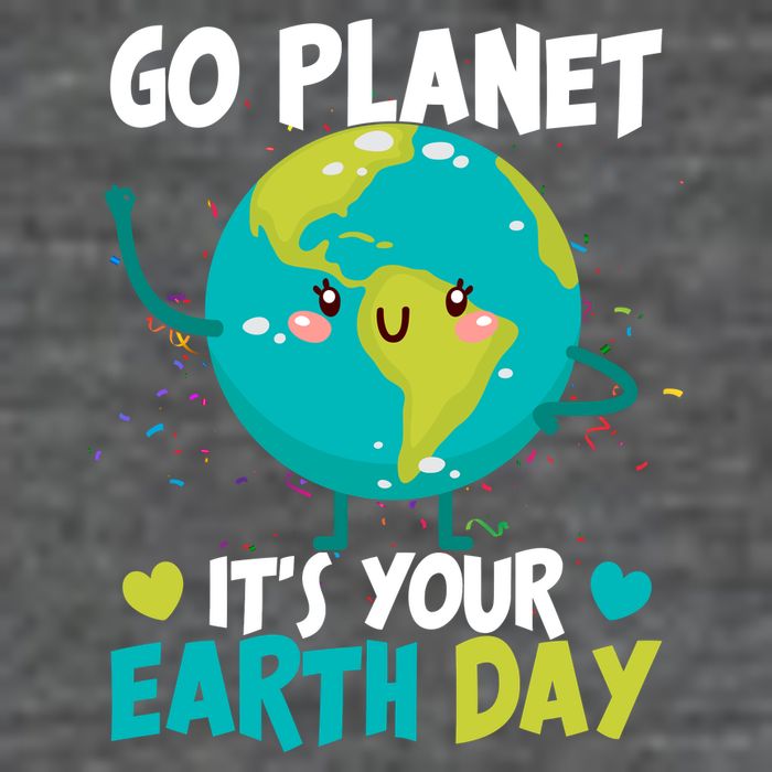 Cute Go Planet It's Your Earth Day Wool Snapback Cap
