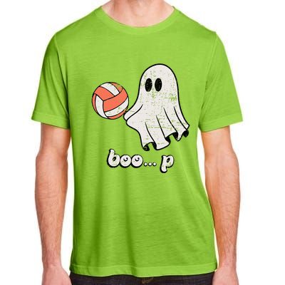 Cute Ghost Playing Volleyball Sport Player Halloween Costume Adult ChromaSoft Performance T-Shirt