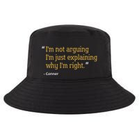 Conner Gift Quote Funny Birthday Personalized Name Idea Cool Comfort Performance Bucket Hat