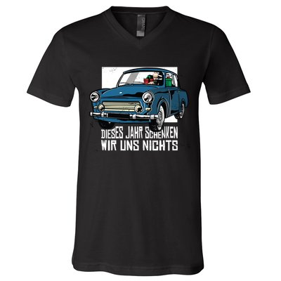 Christmas German Quote V-Neck T-Shirt
