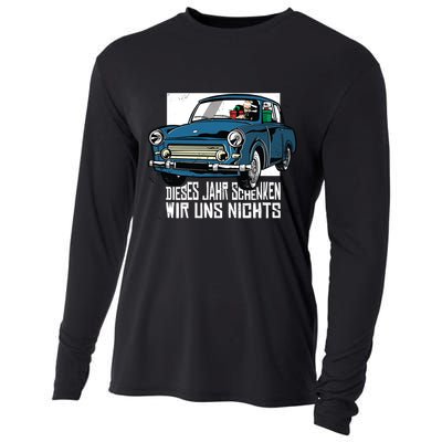 Christmas German Quote Cooling Performance Long Sleeve Crew