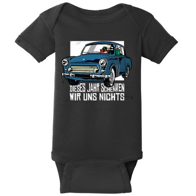 Christmas German Quote Baby Bodysuit