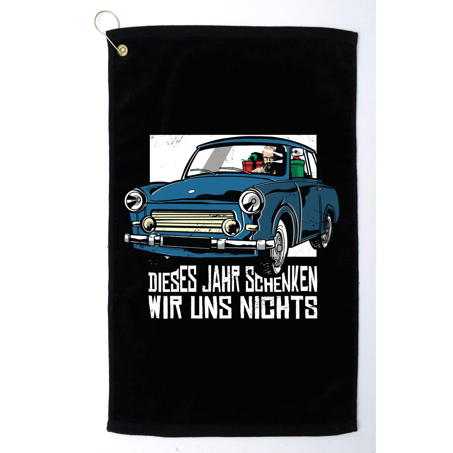 Christmas German Quote Golf Towel