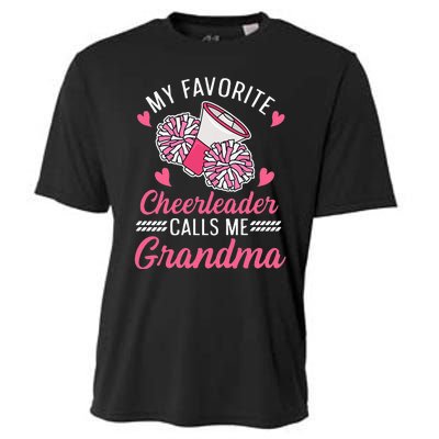 Cheer Grandma Quote for your Cheerleading Grandma Cooling Performance Crew T-Shirt