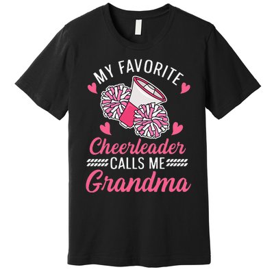 Cheer Grandma Quote for your Cheerleading Grandma Premium T-Shirt