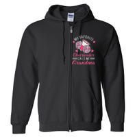 Cheer Grandma Quote for your Cheerleading Grandma Full Zip Hoodie