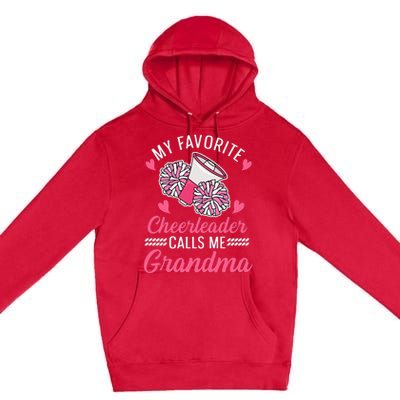 Cheer Grandma Quote for your Cheerleading Grandma Premium Pullover Hoodie