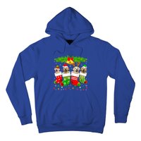 Cute Golden Retriever Dog In Sock Christmas Santa Xmas Dog Gift Hoodie