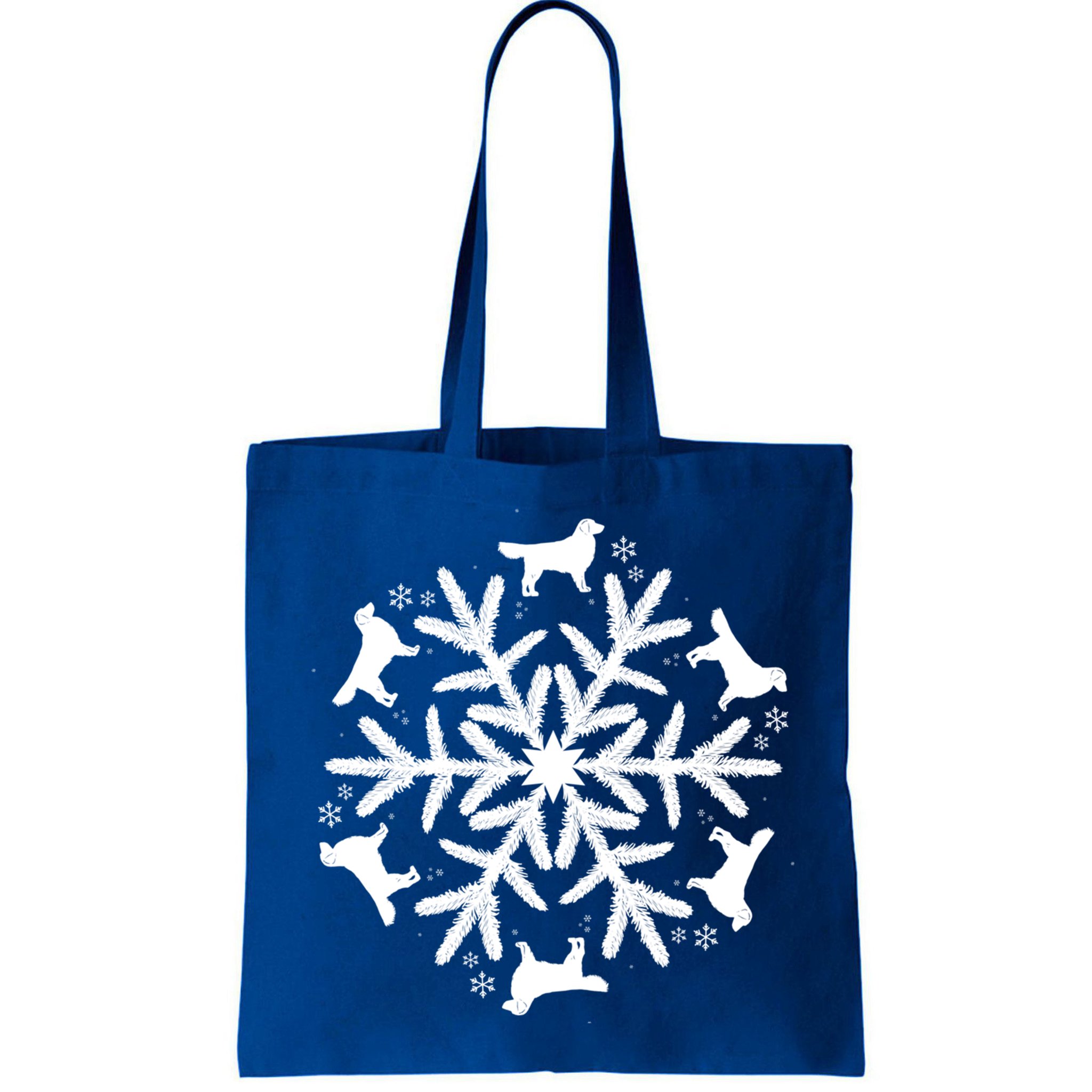 Christmas Golden Retriever Gift Snowflake Golden Retriever Gift Bag