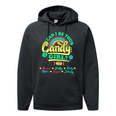 Candy Gir'l Ronnie Bobby Ricky Mike Ralph Johnny Performance Fleece Hoodie