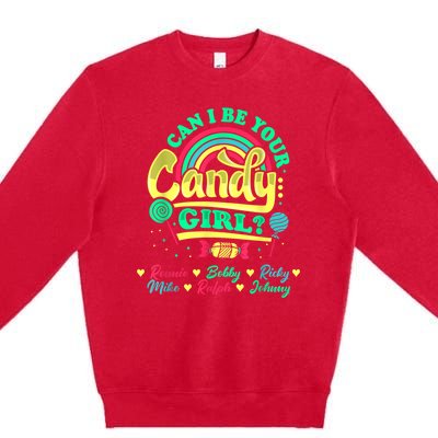 Candy Gir'l Ronnie Bobby Ricky Mike Ralph Johnny Premium Crewneck Sweatshirt