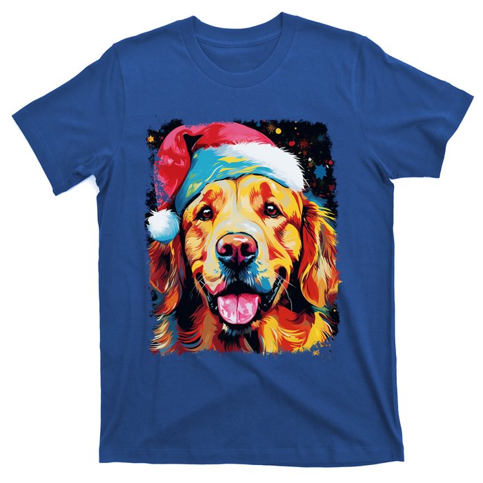 Christmas Golden Retriever Gift T-Shirt