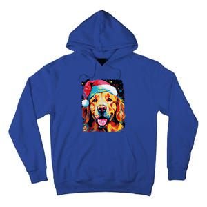 Christmas Golden Retriever Gift Tall Hoodie