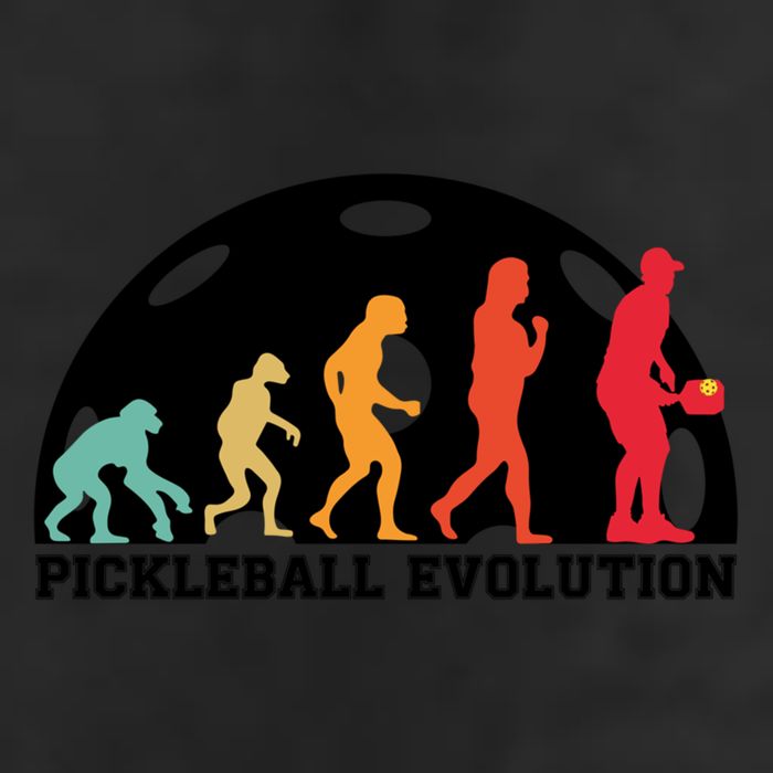 Cute Gift Retro Pickleball Players Pickleball Evolution Pickle Ball  11oz C Handle Ceramic Mug
