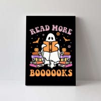 Cute Ghost Read More Books Funny Halloween Teacher Canvas