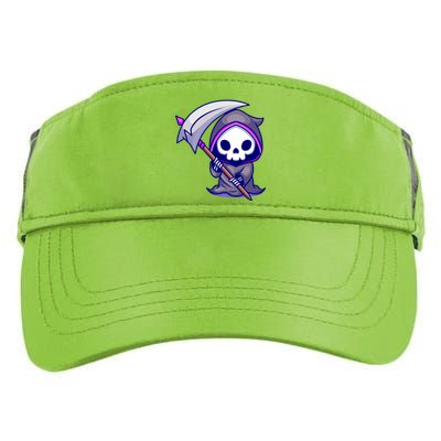 Cute Grim Reaper Adult Drive Performance Visor