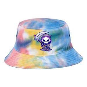 Cute Grim Reaper Tie Dye Newport Bucket Hat