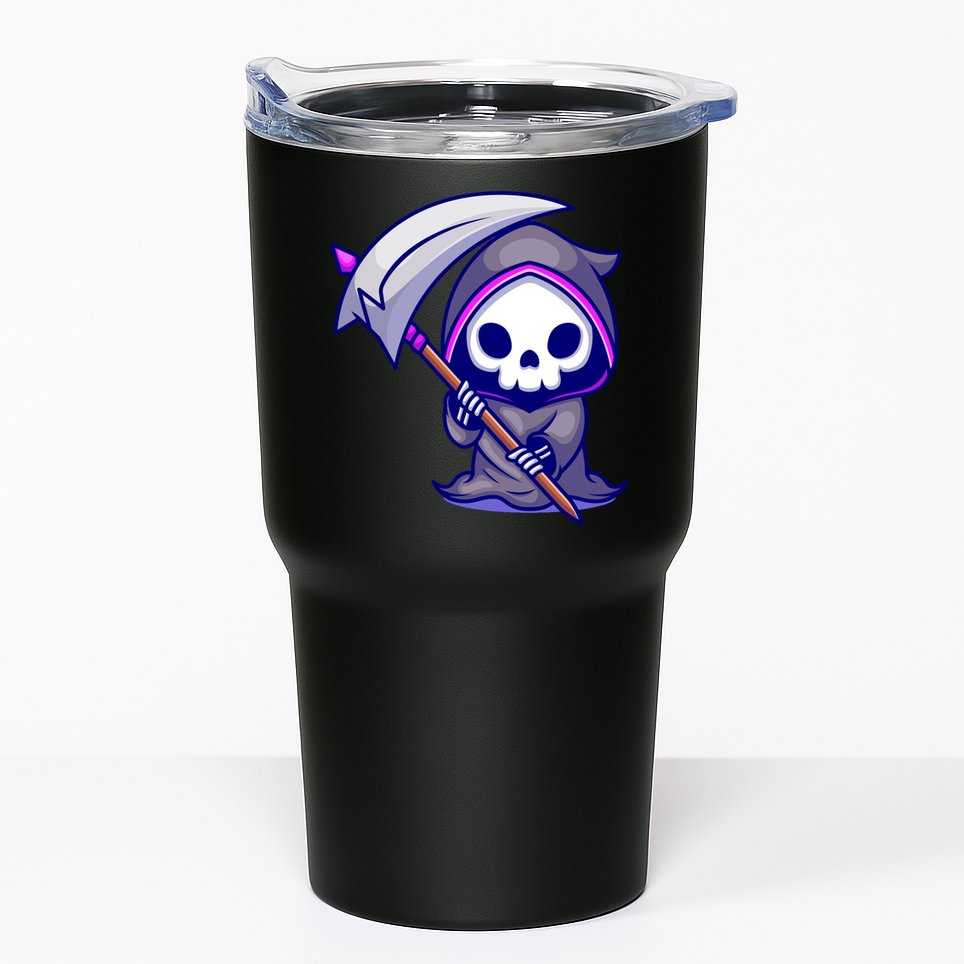 Cute Grim Reaper Tumbler