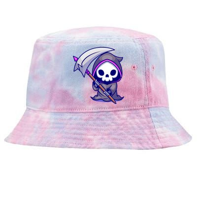 Cute Grim Reaper Tie-Dyed Bucket Hat