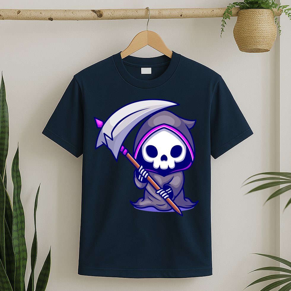 Cute Grim Reaper T-Shirt