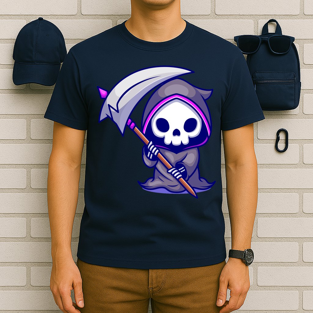 Cute Grim Reaper T-Shirt