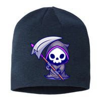 Cute Grim Reaper Sustainable Beanie