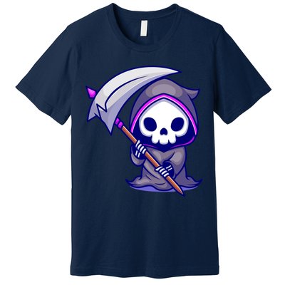 Cute Grim Reaper Premium T-Shirt
