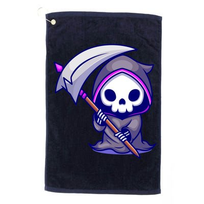 Cute Grim Reaper Golf Towel
