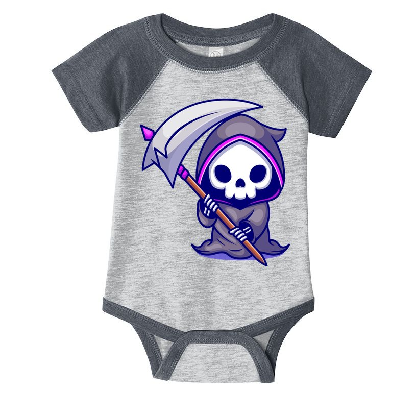 Cute Grim Reaper Infant Baby Jersey Bodysuit