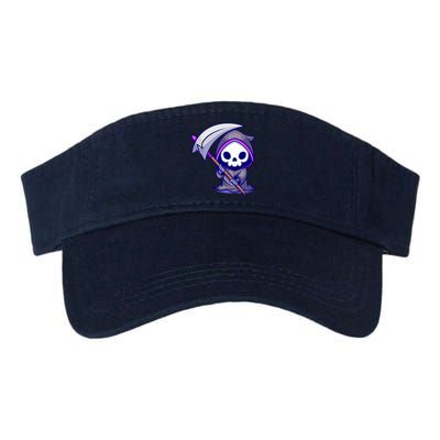 Cute Grim Reaper Valucap Bio-Washed Visor