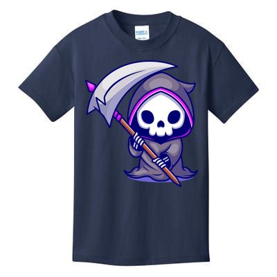 Cute Grim Reaper Kids T-Shirt