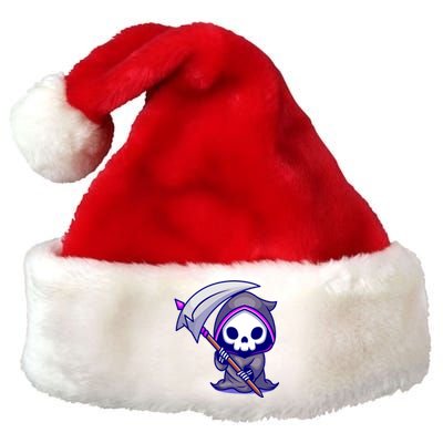 Cute Grim Reaper Premium Christmas Santa Hat