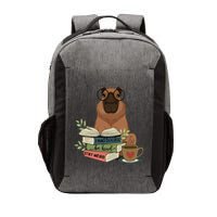 Capybara Glasses Reading Books Capybara Nerd Bookworm Vector Backpack