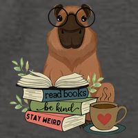 Capybara Glasses Reading Books Capybara Nerd Bookworm Vector Backpack