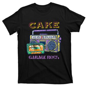 Cake Garage Rock Band Funny T-Shirt