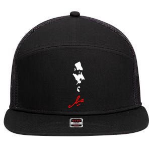 Che Guevara Rebel Signature Guerrilla Icon Revolution 7 Panel Mesh Trucker Snapback Hat