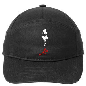 Che Guevara Rebel Signature Guerrilla Icon Revolution 7-Panel Snapback Hat